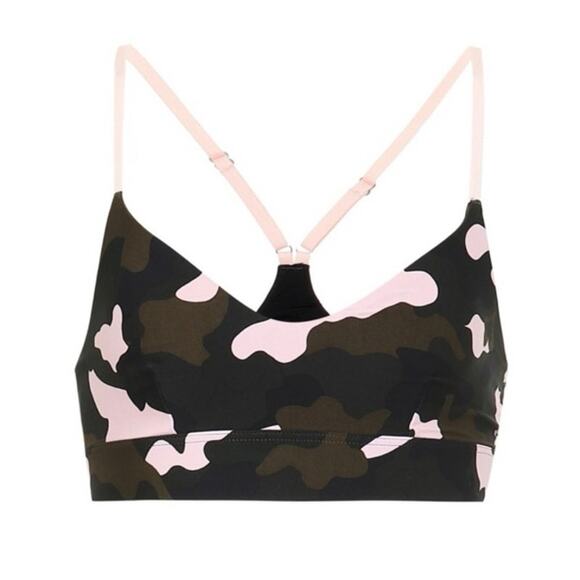 The Upside Revolve Forest Camo Zoe Sports Bra, Size 10 - Picture 1 of 13
